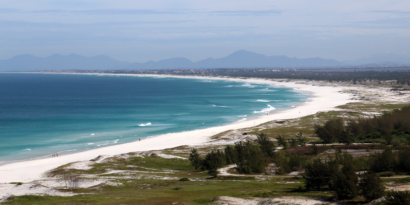 Strand von Praia Grande