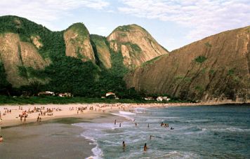 Niterói's beach of Itacoatiara